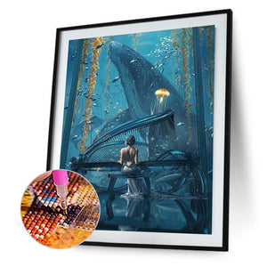 Ghost Blade Ice Princess 40*50CM(Canvas) Full Round Drill Diamond Painting