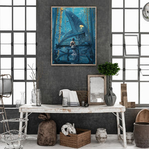 Ghost Blade Ice Princess 40*50CM(Canvas) Full Round Drill Diamond Painting
