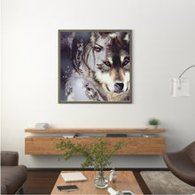 Load image into Gallery viewer, Beauty And The Wolf 40*40CM(Canvas) Full Square Drill Diamond Painting
