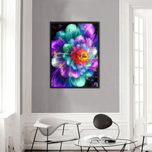 Load image into Gallery viewer, Yishu - Colorful Flowers - 40*54CM 11CT 3 Stamped Cross Stitch
