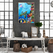 Load image into Gallery viewer, Sea Turtle 30*40CM(Picture) Full Square Drill Diamond Painting
