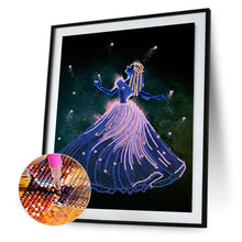 Load image into Gallery viewer, Princess Belle 30*40CM(Canvas) Partial Special Shaped Drill Diamond Painting
