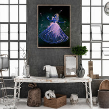 Load image into Gallery viewer, Princess Belle 30*40CM(Canvas) Partial Special Shaped Drill Diamond Painting
