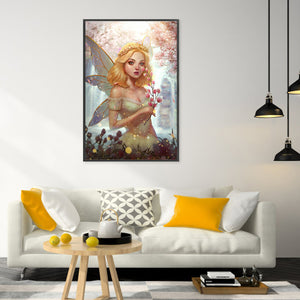 Fairy 30*50CM(Canvas) Full Round Drill Diamond Painting