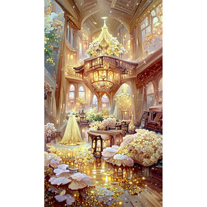 Dream Manor 40*70CM(Canvas) Full Round Drill Diamond Painting