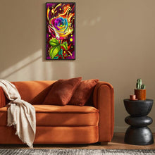 Load image into Gallery viewer, Yishu - Flaming Roses - 45*80CM 11CT 3 Stamped Cross Stitch
