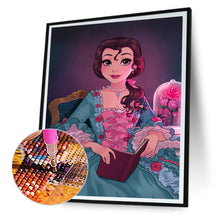 Load image into Gallery viewer, Princess Belle 30*40CM(Canvas) Full Round Drill Diamond Painting
