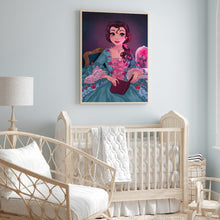 Load image into Gallery viewer, Princess Belle 30*40CM(Canvas) Full Round Drill Diamond Painting
