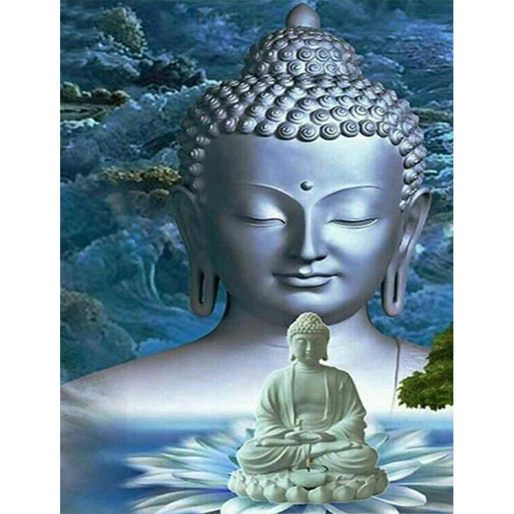 Buddha 40*50CM(Canvas) Full Round Drill Diamond Painting