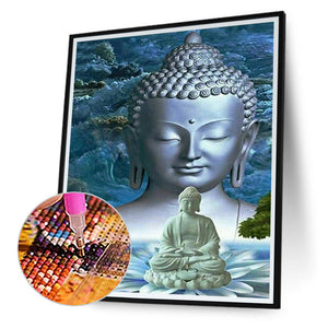 Buddha 40*50CM(Canvas) Full Round Drill Diamond Painting
