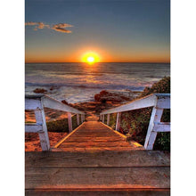 Load image into Gallery viewer, Sunset 40*50CM(Canvas) Full Round Drill Diamond Painting
