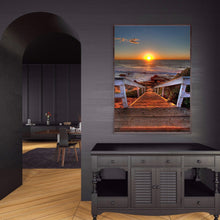 Load image into Gallery viewer, Sunset 40*50CM(Canvas) Full Round Drill Diamond Painting
