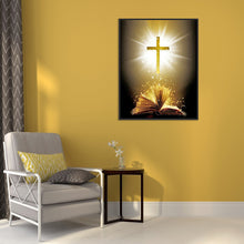 Load image into Gallery viewer, Cross 40*50CM(Canvas) Full Round Drill Diamond Painting
