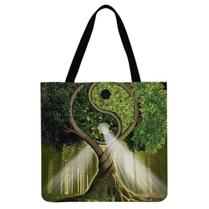 Canvas Bag-Yin Yang Diagram 40*40CM