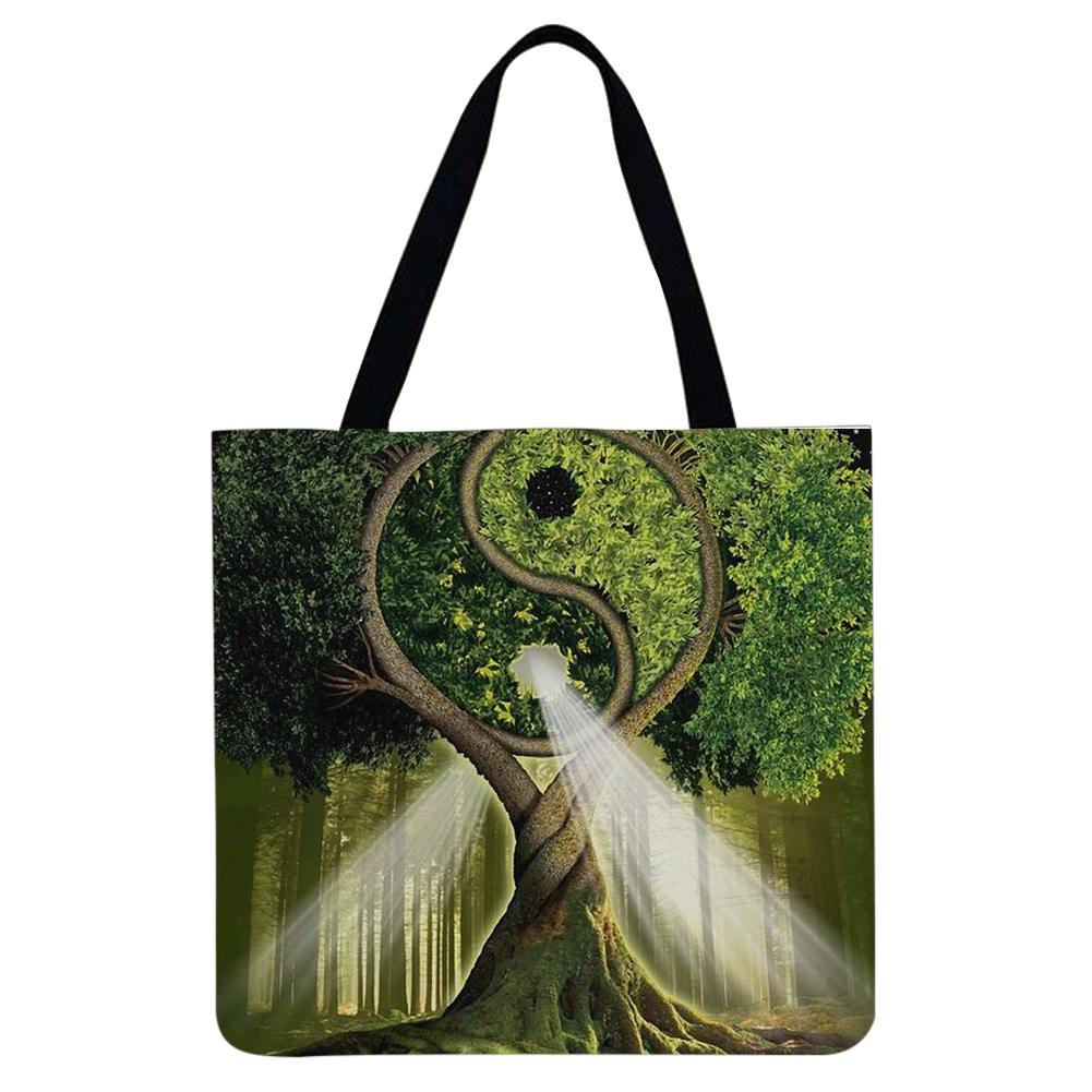 Canvas Bag-Yin Yang Diagram 40*40CM