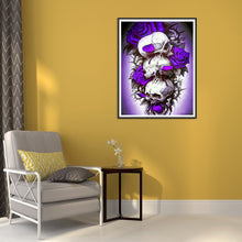 Load image into Gallery viewer, Skull 40*50CM(Canvas) Full Round Drill Diamond Painting
