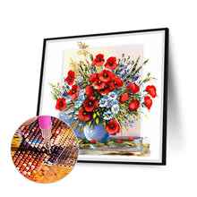 Load image into Gallery viewer, Poppies 50*50CM(Canvas) Full Round Drill Diamond Painting
