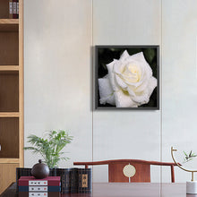 Load image into Gallery viewer, White Roses 40*40CM(Canvas) Full Round Drill Diamond Painting
