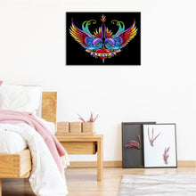 Load image into Gallery viewer, Flying Birds And Hearts 40*30CM(Canvas) Full Round Drill Diamond Painting
