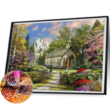 Load image into Gallery viewer, Village Houses 50*40CM(Canvas) Full Round Drill Diamond Painting
