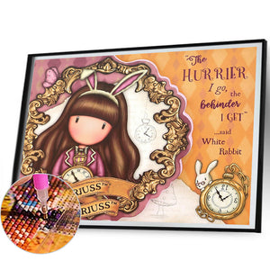 Grace Doll 60*50CM(Canvas) Full Round Drill Diamond Painting