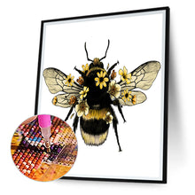 Load image into Gallery viewer, Bee 40*50CM(Canvas) Full Round Drill Diamond Painting
