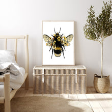 Load image into Gallery viewer, Bee 40*50CM(Canvas) Full Round Drill Diamond Painting
