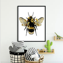 Load image into Gallery viewer, Bee 40*50CM(Canvas) Full Round Drill Diamond Painting
