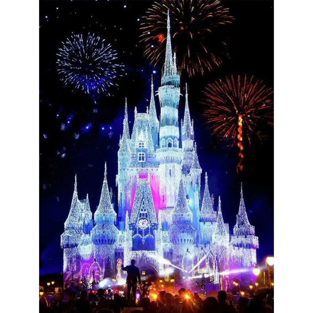 Ice Castle 40*50CM(Canvas) Full Square Drill Diamond Painting