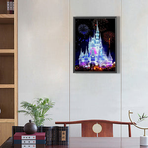 Ice Castle 40*50CM(Canvas) Full Square Drill Diamond Painting