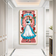 Load image into Gallery viewer, Princess Belle 40*70CM(Canvas) Full Round Drill Diamond Painting
