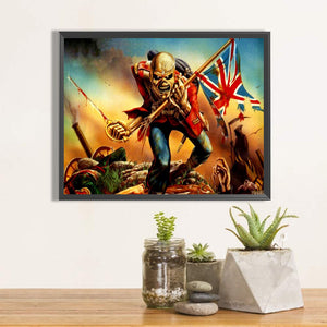 Eddie 60*50CM(Canvas) Full Round Drill Diamond Painting
