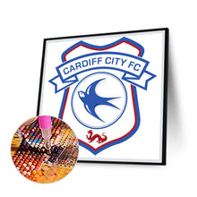 Load image into Gallery viewer, Cardiff City Football Club 35*35CM(Canvas) Full Round Drill Diamond Painting
