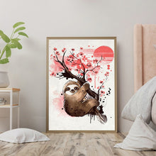 Load image into Gallery viewer, Sloth 30*40CM(Canvas) Full Square Drill Diamond Painting
