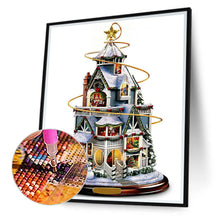 Load image into Gallery viewer, Christmas Tree 30*40CM(Canvas) Full Round Drill Diamond Painting
