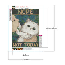 Load image into Gallery viewer, Cute Cat 30*40CM(Canvas) Full Square Drill Diamond Painting
