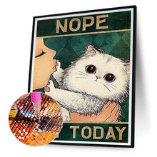 Load image into Gallery viewer, Cute Cat 30*40CM(Canvas) Full Square Drill Diamond Painting
