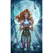 Load image into Gallery viewer, Angel 30*50CM(Canvas) Full Round Drill Diamond Painting
