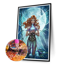 Load image into Gallery viewer, Angel 30*50CM(Canvas) Full Round Drill Diamond Painting
