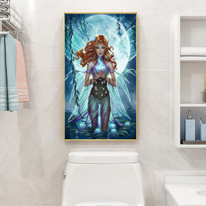 Angel 30*50CM(Canvas) Full Round Drill Diamond Painting