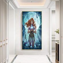 Load image into Gallery viewer, Angel 30*50CM(Canvas) Full Round Drill Diamond Painting
