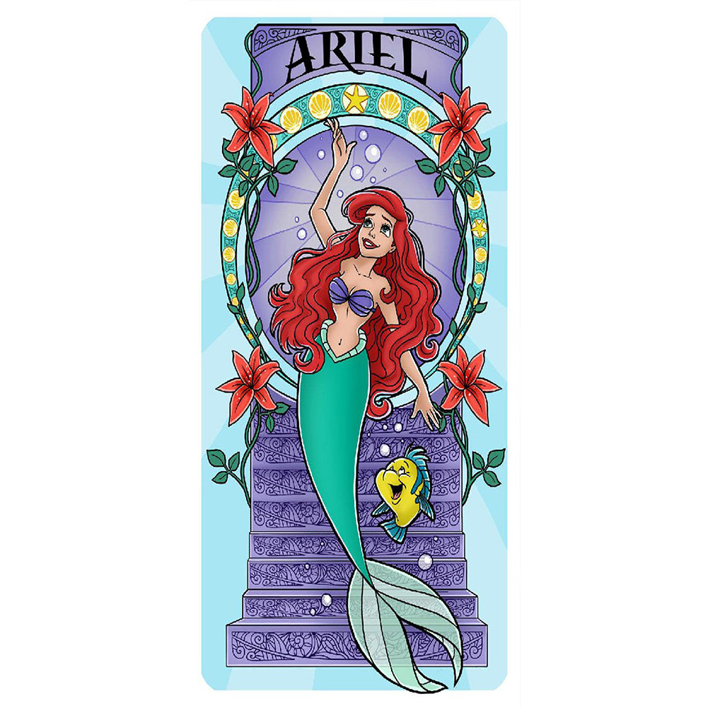 Mermaid Ariel 40*70CM(Canvas) Full Round Drill Diamond Painting