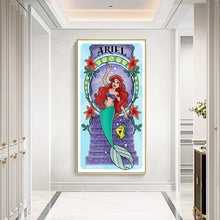 Load image into Gallery viewer, Mermaid Ariel 40*70CM(Canvas) Full Round Drill Diamond Painting
