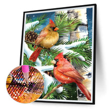 Load image into Gallery viewer, Nordic Cardinal 30*40CM(Canvas) Full Round Drill Diamond Painting
