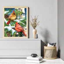 Load image into Gallery viewer, Nordic Cardinal 30*40CM(Canvas) Full Round Drill Diamond Painting
