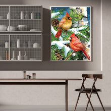 Load image into Gallery viewer, Nordic Cardinal 30*40CM(Canvas) Full Round Drill Diamond Painting
