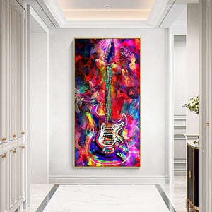 Punk Piano 45*85CM(Canvas) Full Square Drill Diamond Painting