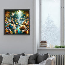 Load image into Gallery viewer, Forest Animal Festival 30*30CM(Canvas) Full Round Drill Diamond Painting
