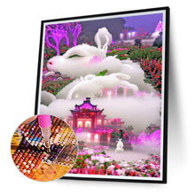 Load image into Gallery viewer, Rabbit Garden 30*50CM(Canvas) Full Round Drill Diamond Painting
