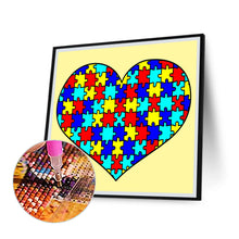 Load image into Gallery viewer, Heavenly Heart Puzzle 50*50CM(Canvas) Full Round Drill Diamond Painting
